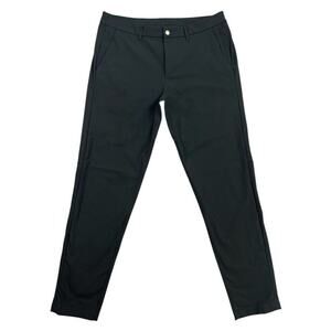 Lululemon Commission Slim Fit Pants Mens Size 34 Gray Warpstreme M5439S